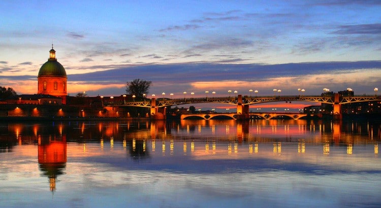 Belle photo de la ville de Toulouse
